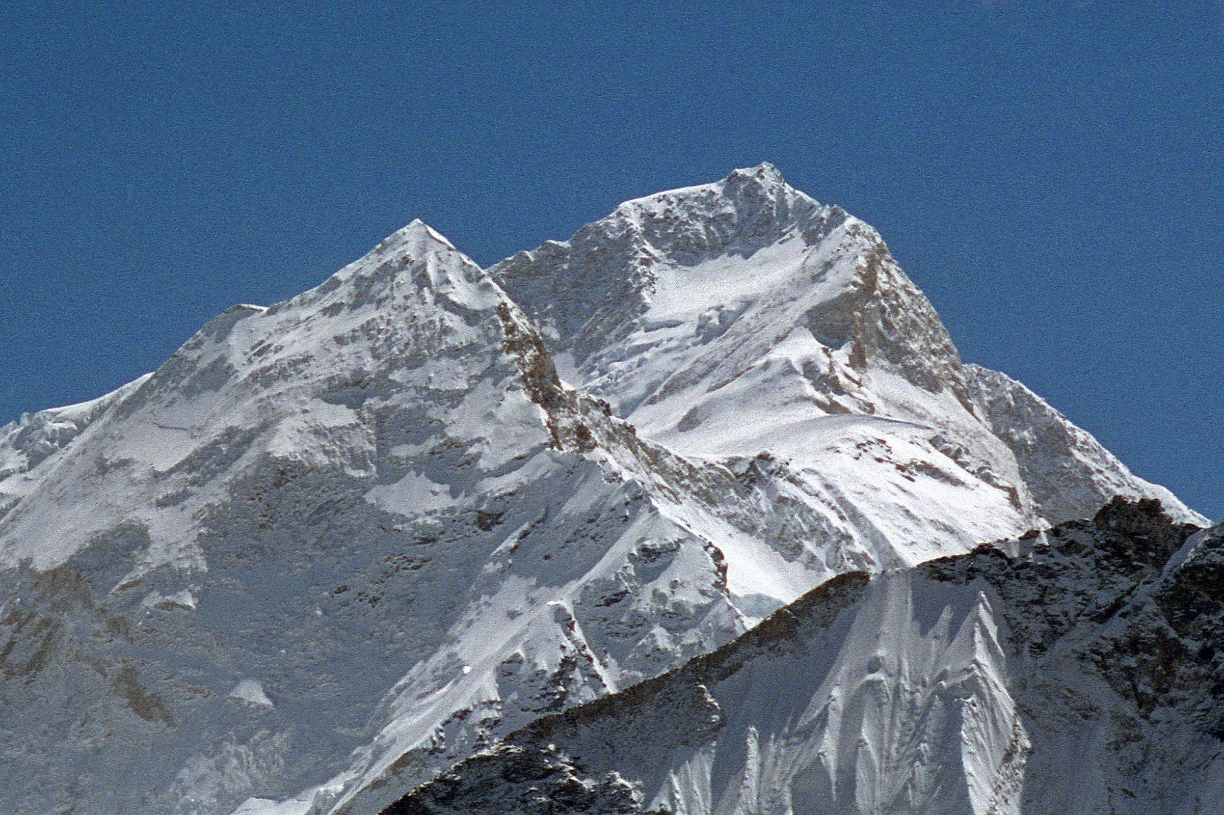 12 13 Kanchungtse and Makalu North Face Close Up From Everest East Base Camp In Tibet